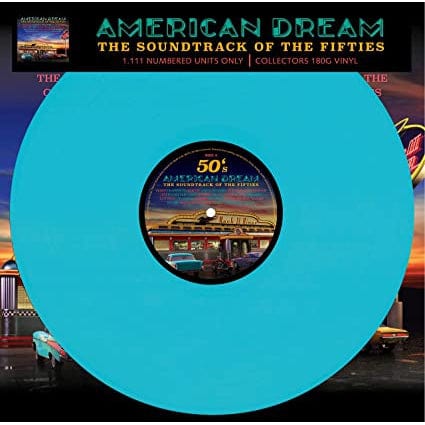 American Dream - The Soundtrack Of The Fifties (Turquoise Edition) - Various Artists [Colour Vinyl]