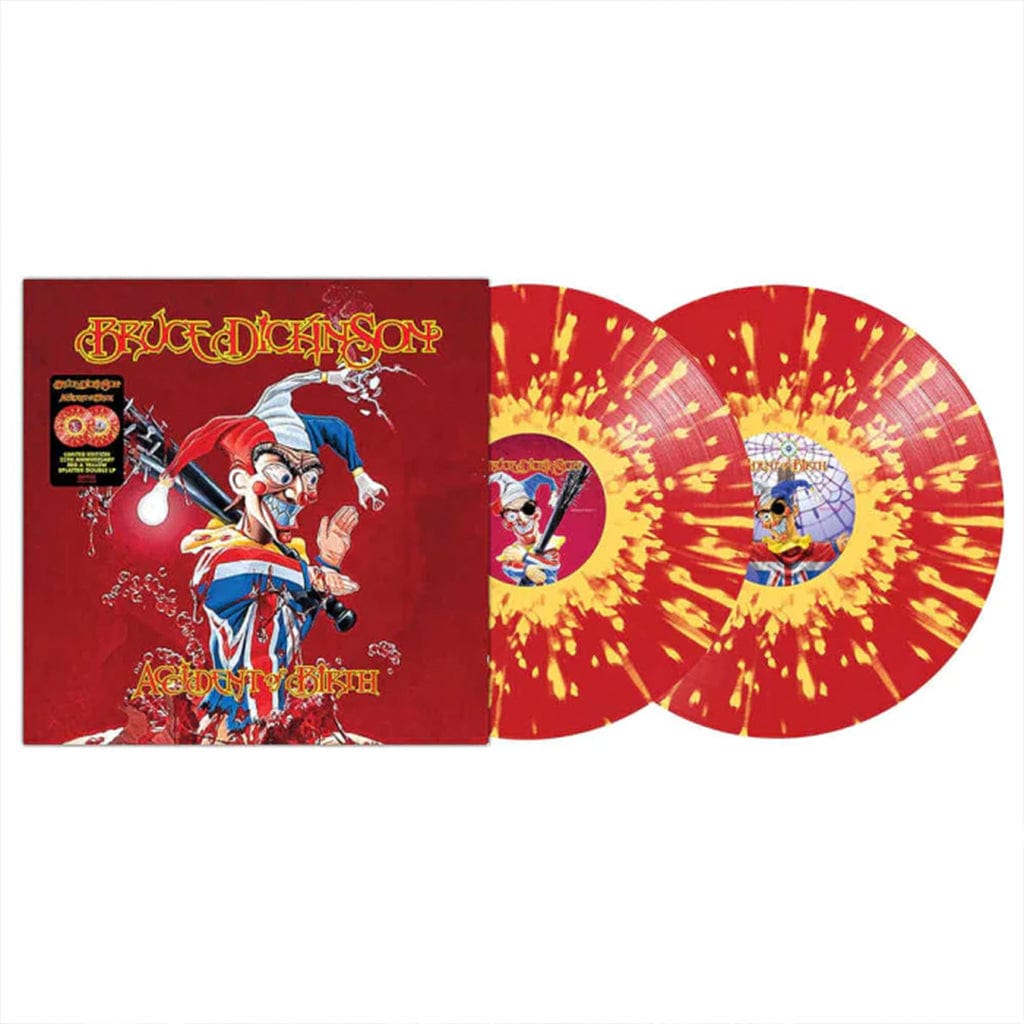 Accident of Birth (Limited Edition) - Bruce Dickinson [Colour Viny]