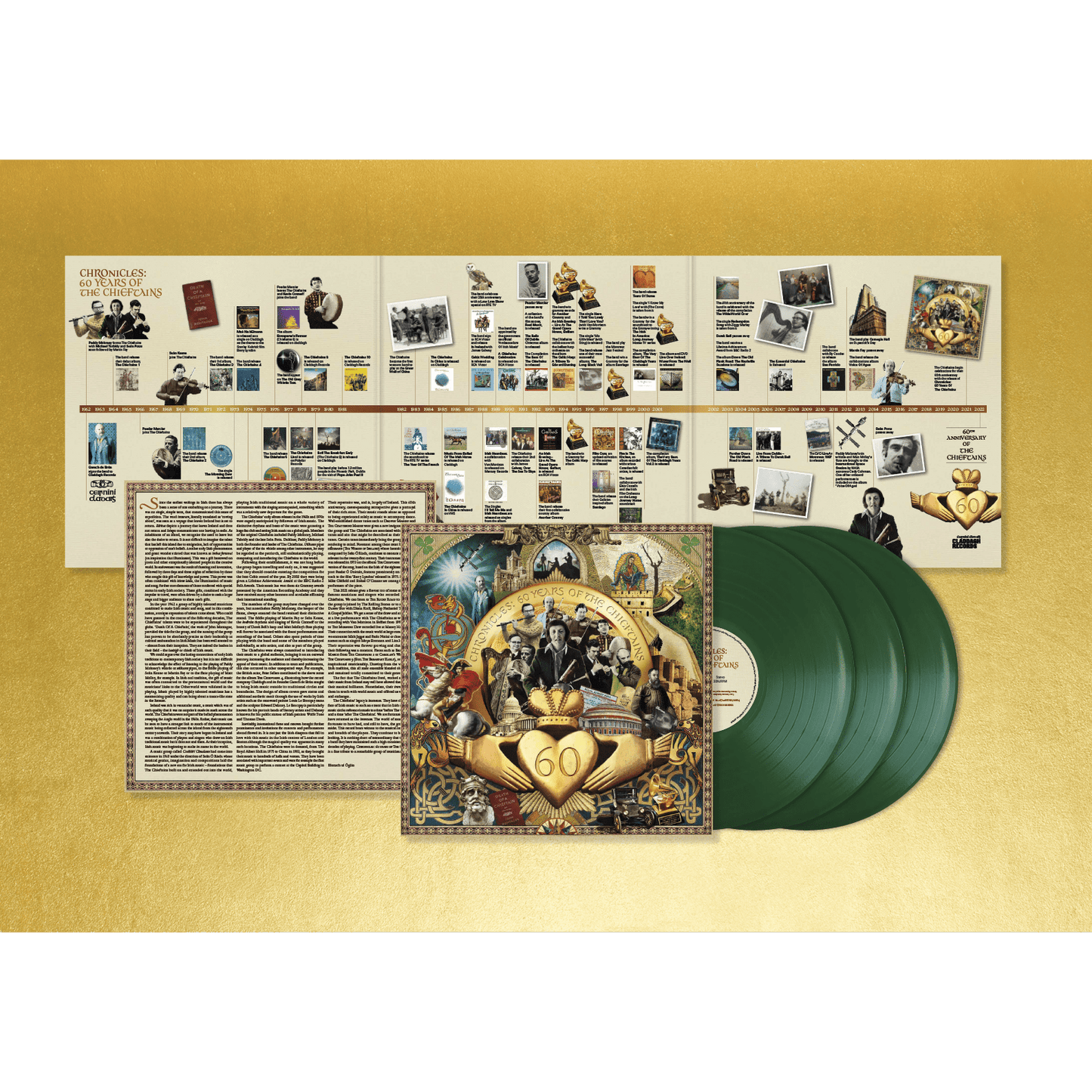Chronicles: 60 Years of the Chieftans - The Chieftains [Colour VINYL]